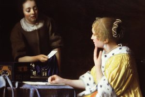 Johannes Vermeer, Painting