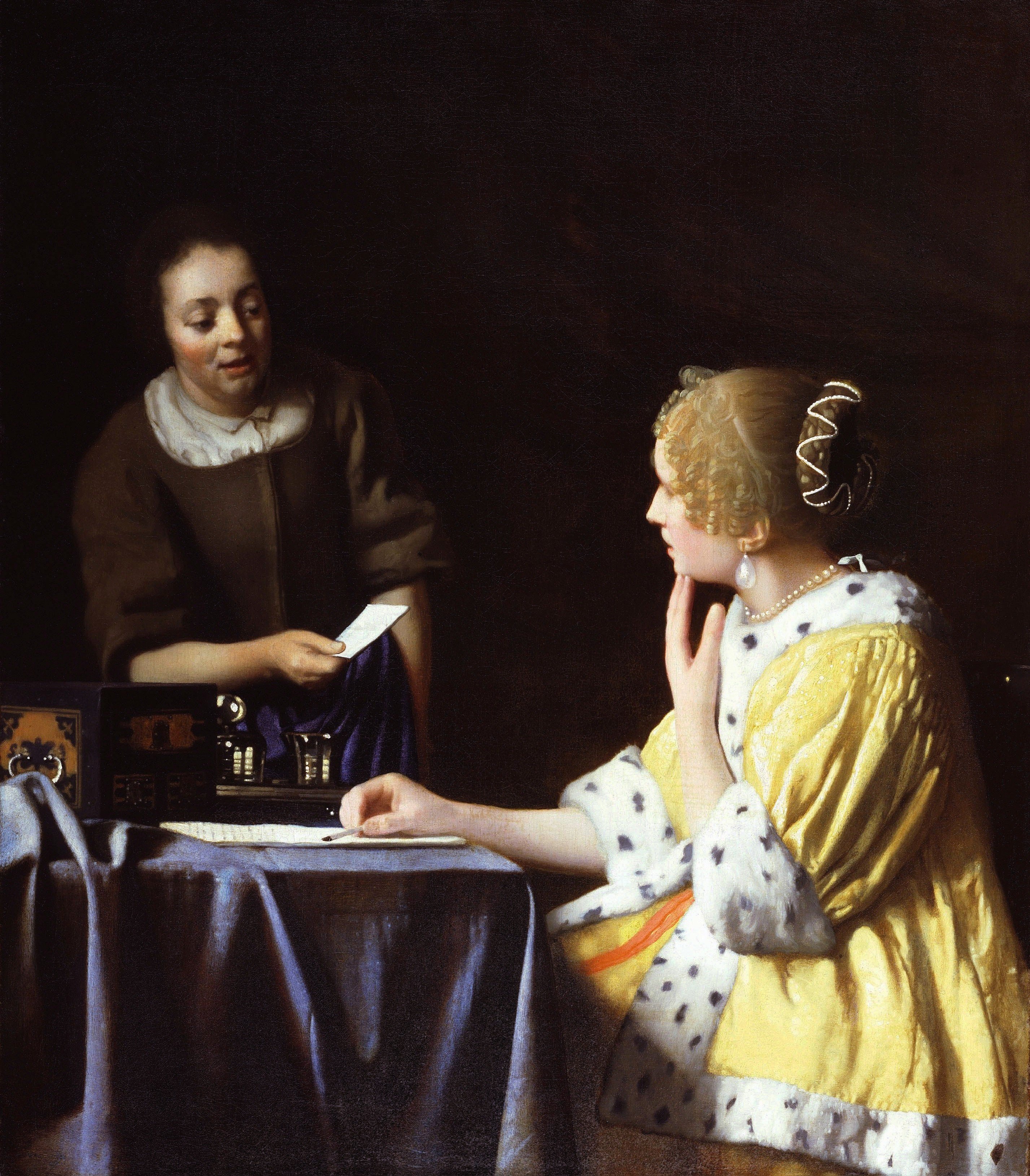 Johannes Vermeer, Painting Wallpapers