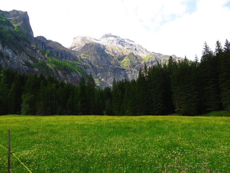 Switzerland, Lenk, Alps, Swiss Alps, Mountains, Bernese Alps HD Wallpaper Desktop Background
