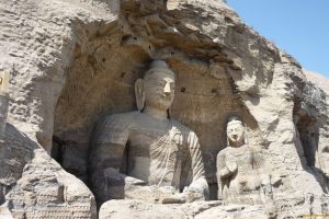 rock, Sculpture, Statue, Religion, Meditation