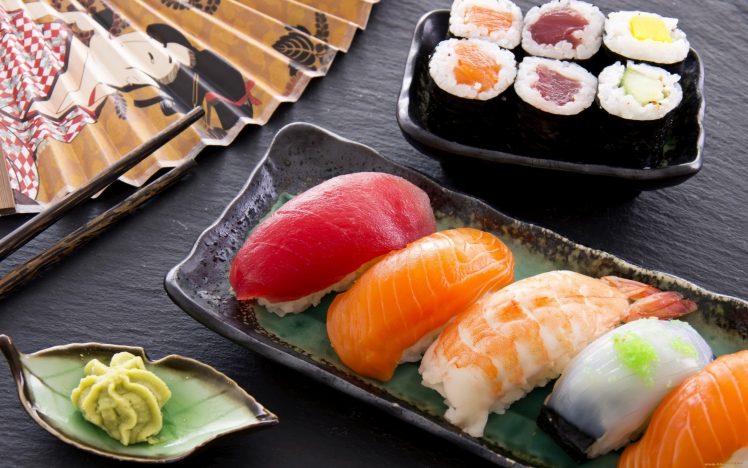 sushi, Food HD Wallpaper Desktop Background