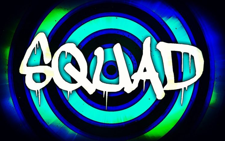 blue, Green, White, Graffiti, Suicide Squad HD Wallpaper Desktop Background