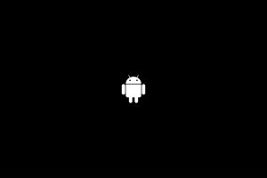 androids, Black, Simple, Minimalism, White, Operating systems
