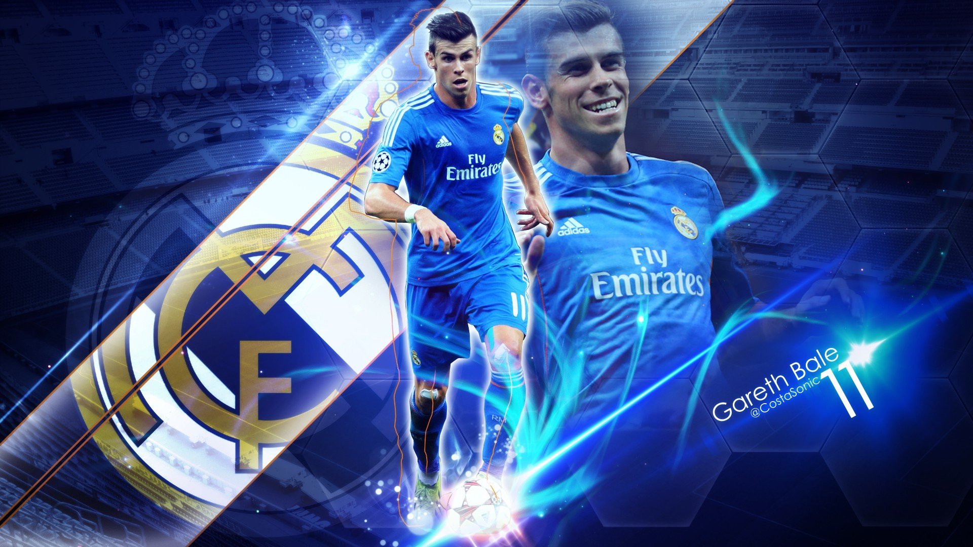 Gareth Bale, Real Madrid, HalaMadrid Wallpaper