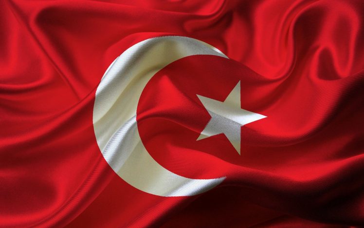 Turkey, Flag, Moon, Stars HD Wallpaper Desktop Background