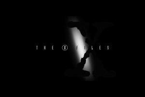 The X Files, Logo, Black, TV
