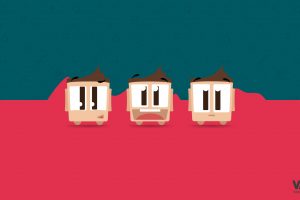 original characters, Happy, Minimalism, Simple, Simple background, Colorful, Happy face