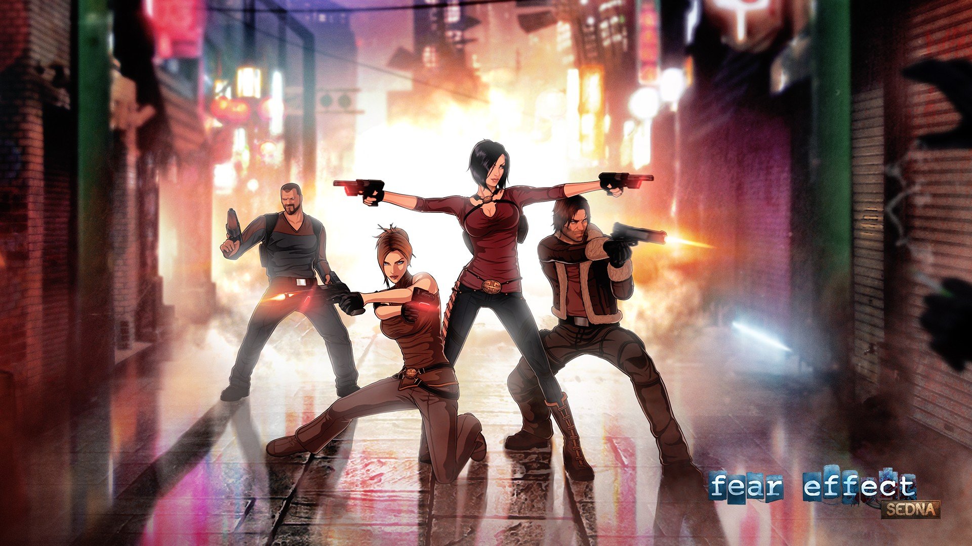 Fear Effect,  Fear Effect Sedna,  Sushee Wallpaper