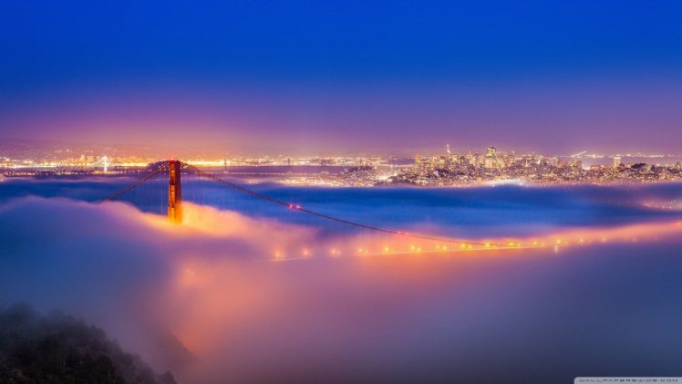 bridge, City, San Francisco, Golden Gate Bridge HD Wallpaper Desktop Background