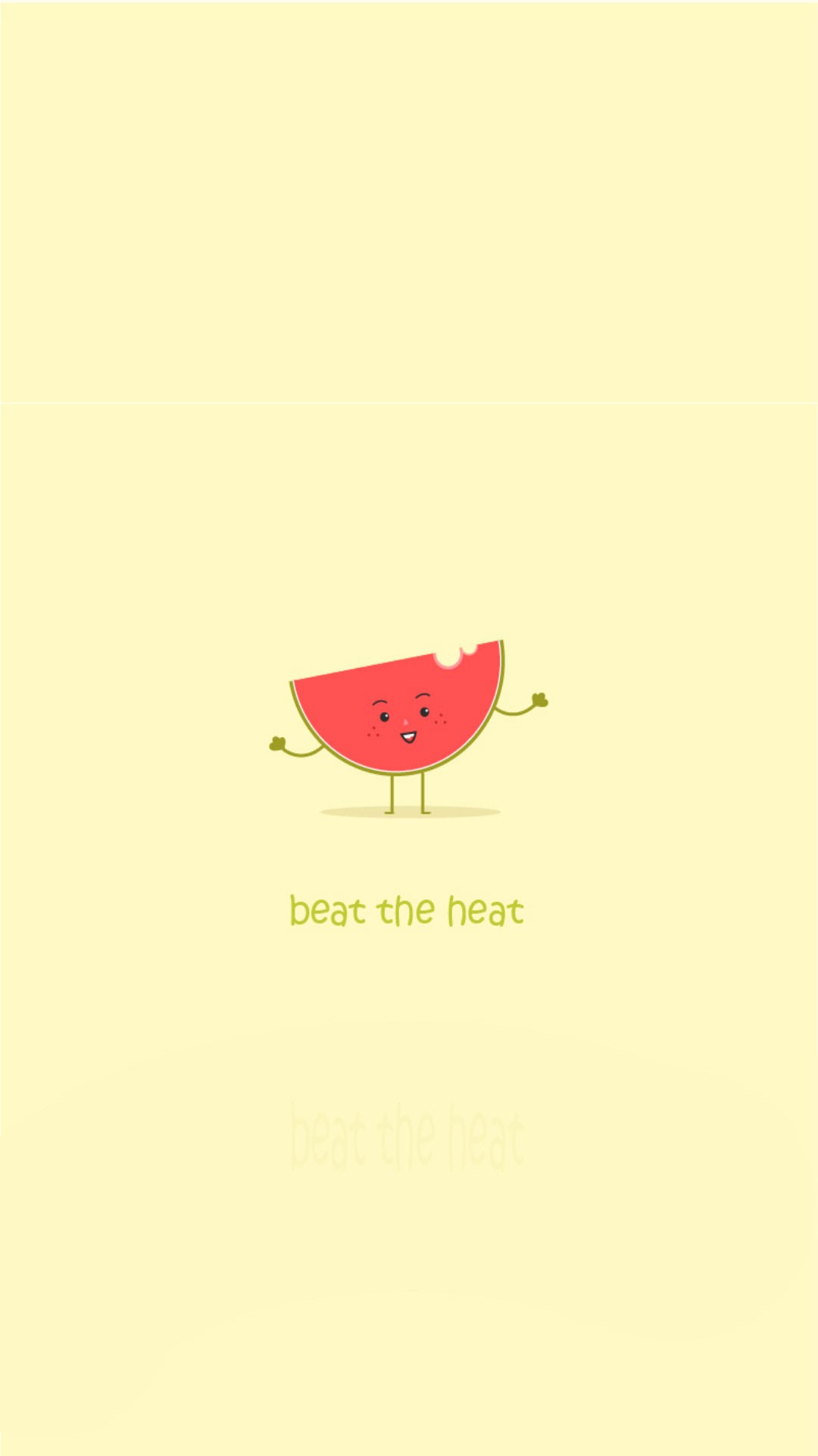 material minimal, Minimalism, Watermelons Wallpaper