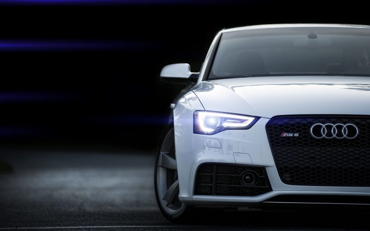 Audi, Audi RS5, Headlights, LED headlight, Lens flare HD Wallpaper Desktop Background