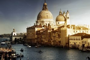 cityscape, Sunlight, River, Building, Architecture, Venice
