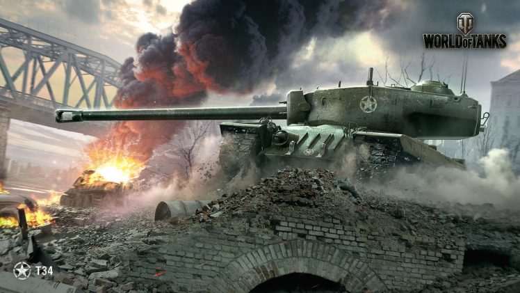 World of Tanks, T34 HD Wallpaper Desktop Background