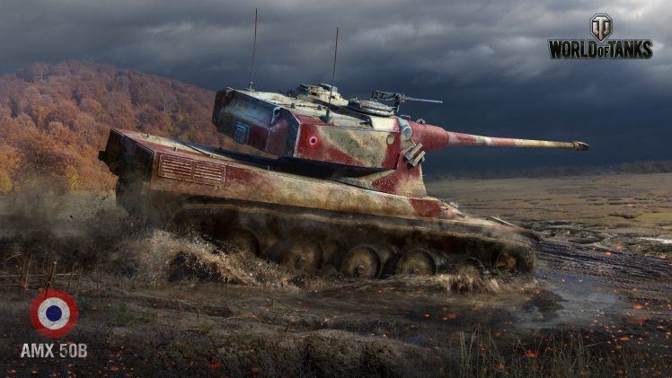 World of Tanks, AMX 50B HD Wallpaper Desktop Background