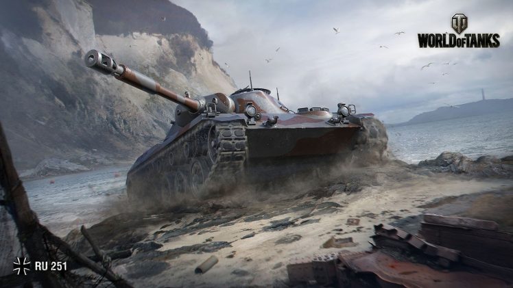World of Tanks, Ru 251, Spähpanzer Ru 251, Spahpanzer Ru 251 HD Wallpaper Desktop Background