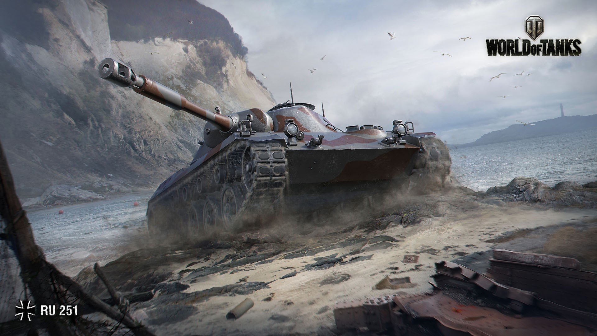 World of Tanks, Ru 251, Spähpanzer Ru 251, Spahpanzer Ru 251 Wallpaper
