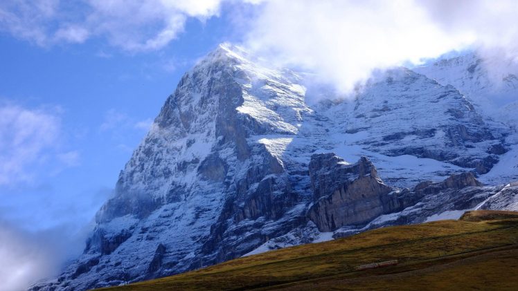 mountains, Train, Switzerland, Jungfraujoch HD Wallpaper Desktop Background
