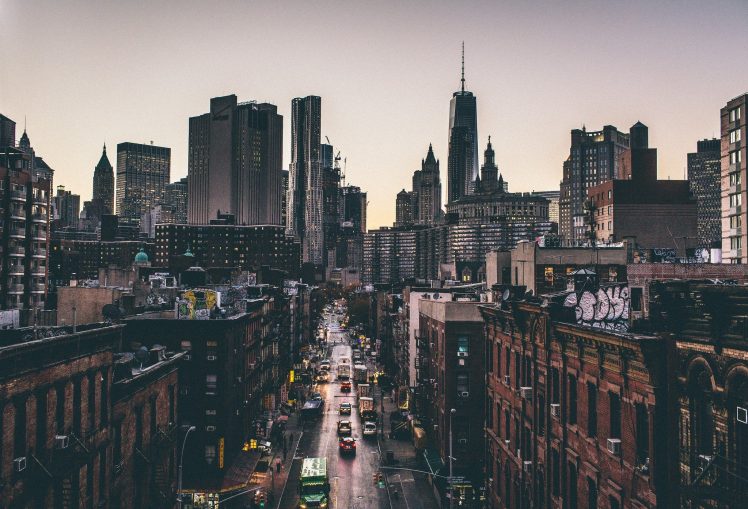 city, Street, Manhattan, New York City HD Wallpaper Desktop Background