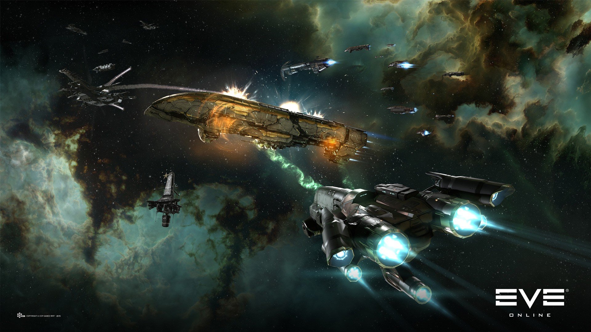 EVE Online, PC gaming, Science fiction Wallpaper