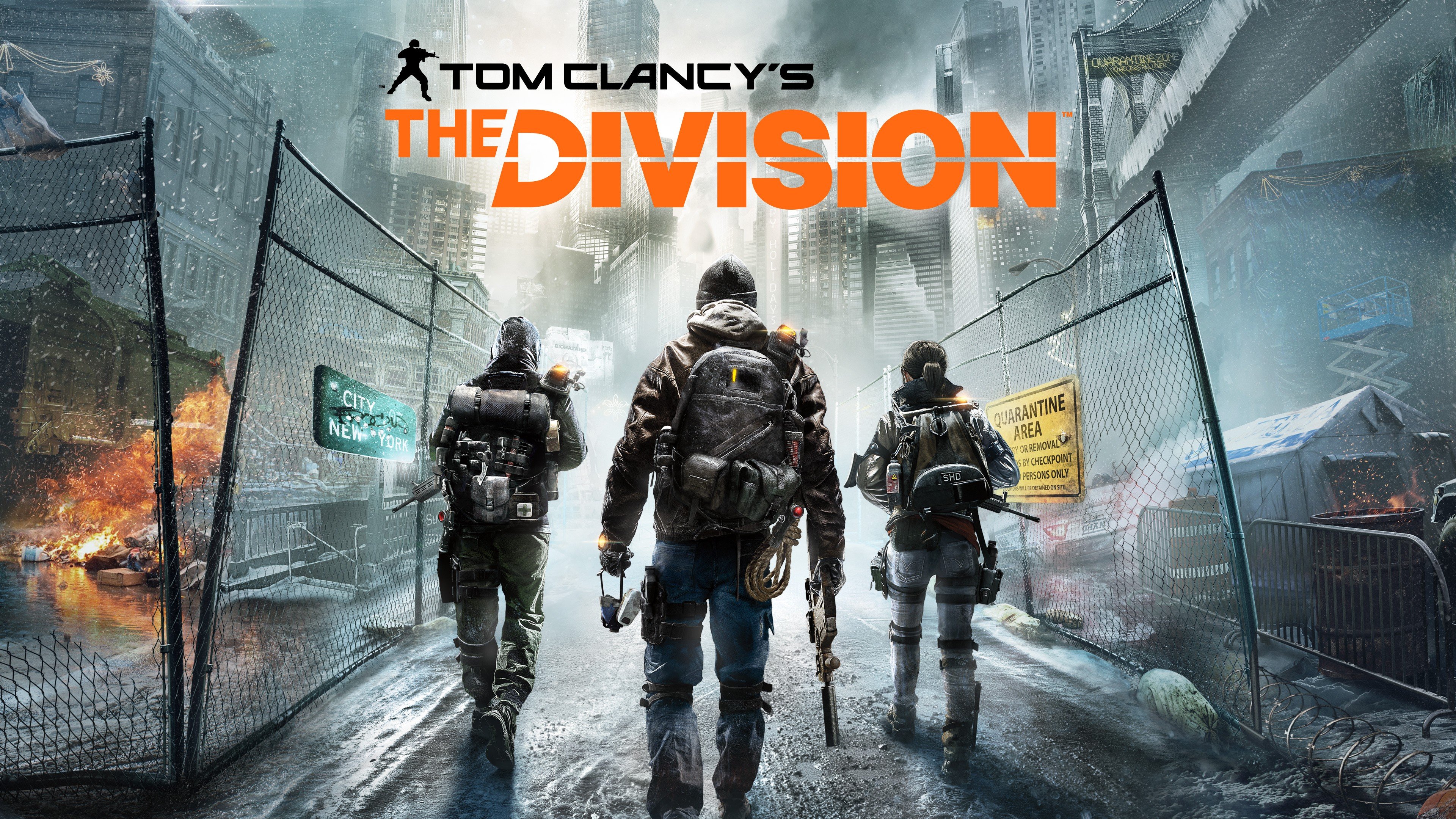people, Tom Clancys The Division, Computer game, Apocalyptic, Weapon Wallpaper