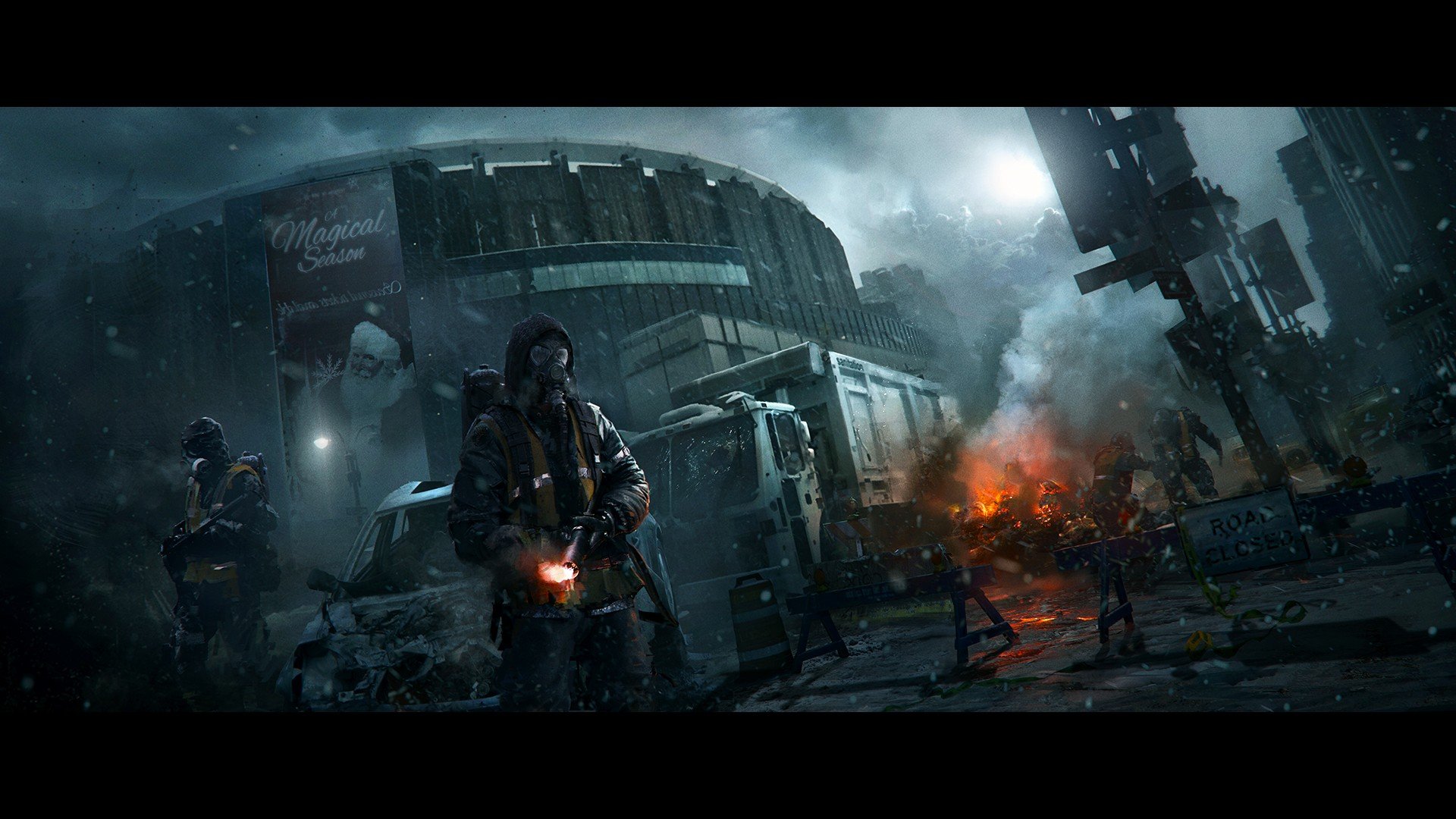 Tom Clancys The Division, Computer game, Concept art Wallpaper