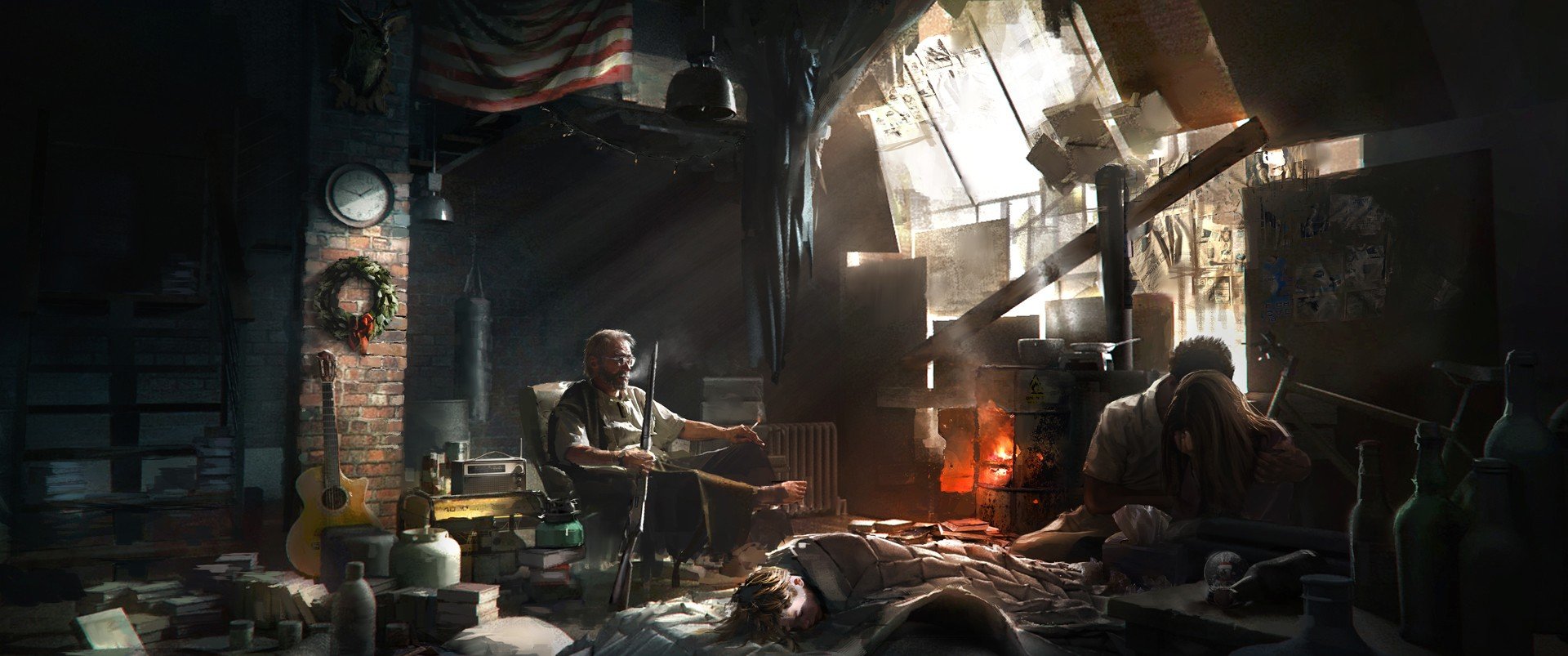 Tom Clancys The Division, Computer game, Concept art Wallpaper