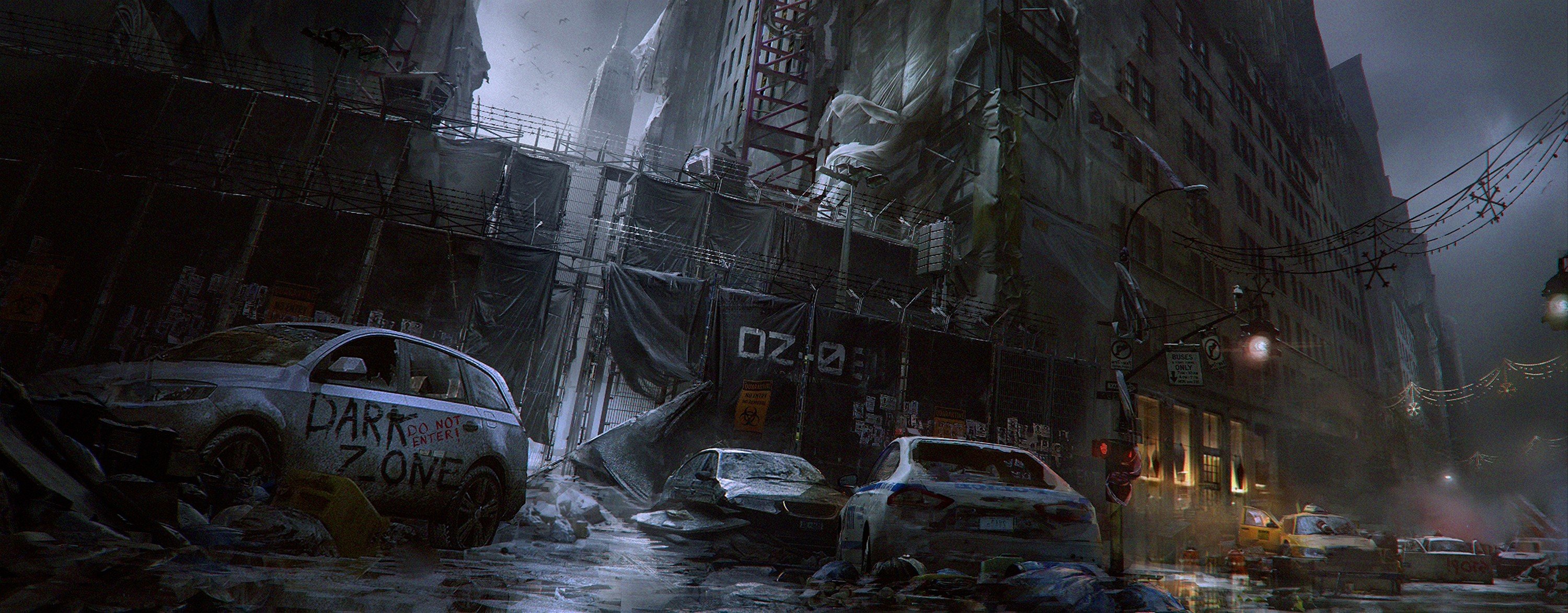 Tom Clancys The Division, Computer game, Concept art Wallpaper