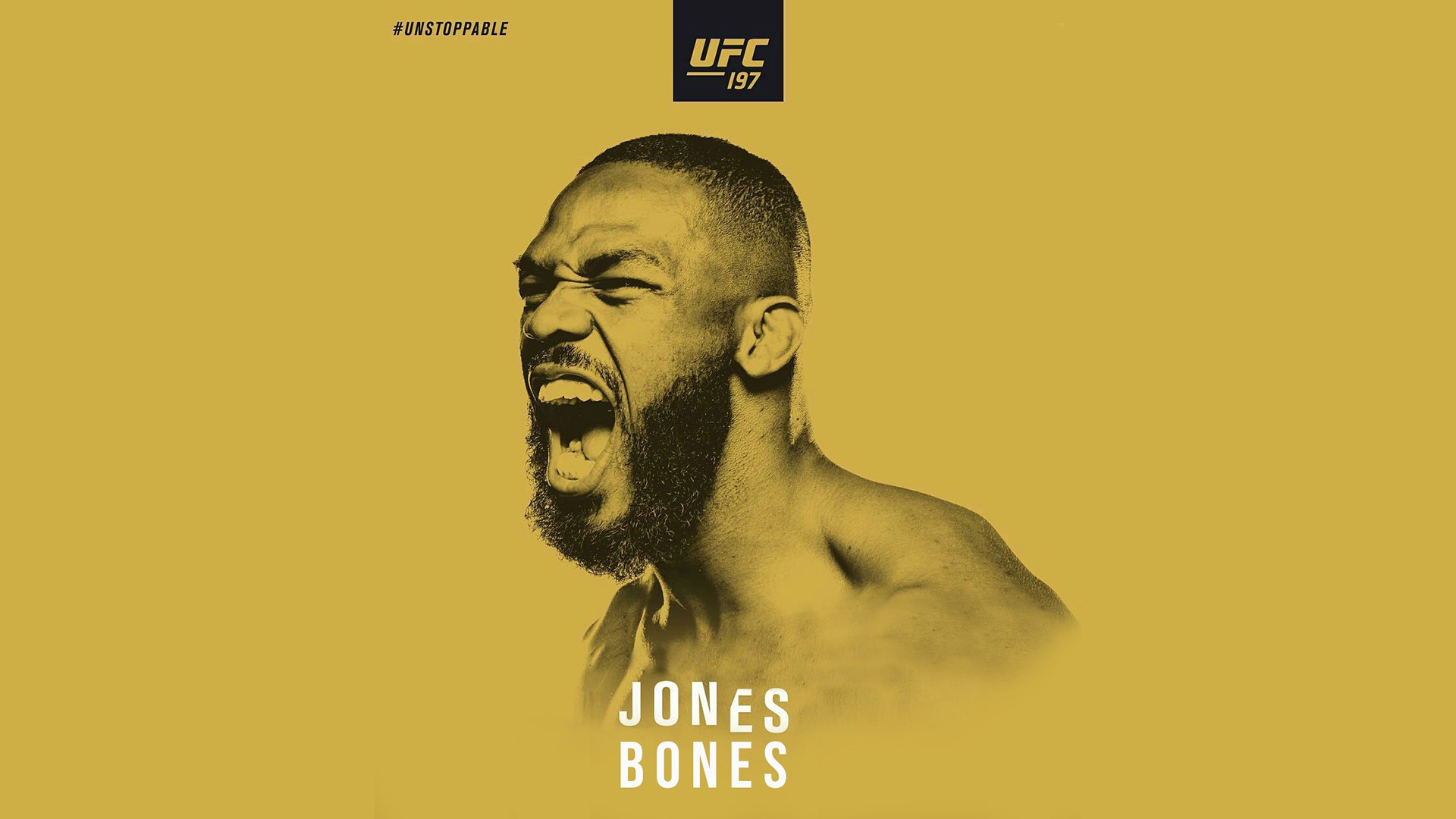 Jon Jones, Beards, Roar, Simple background, UFC Wallpaper
