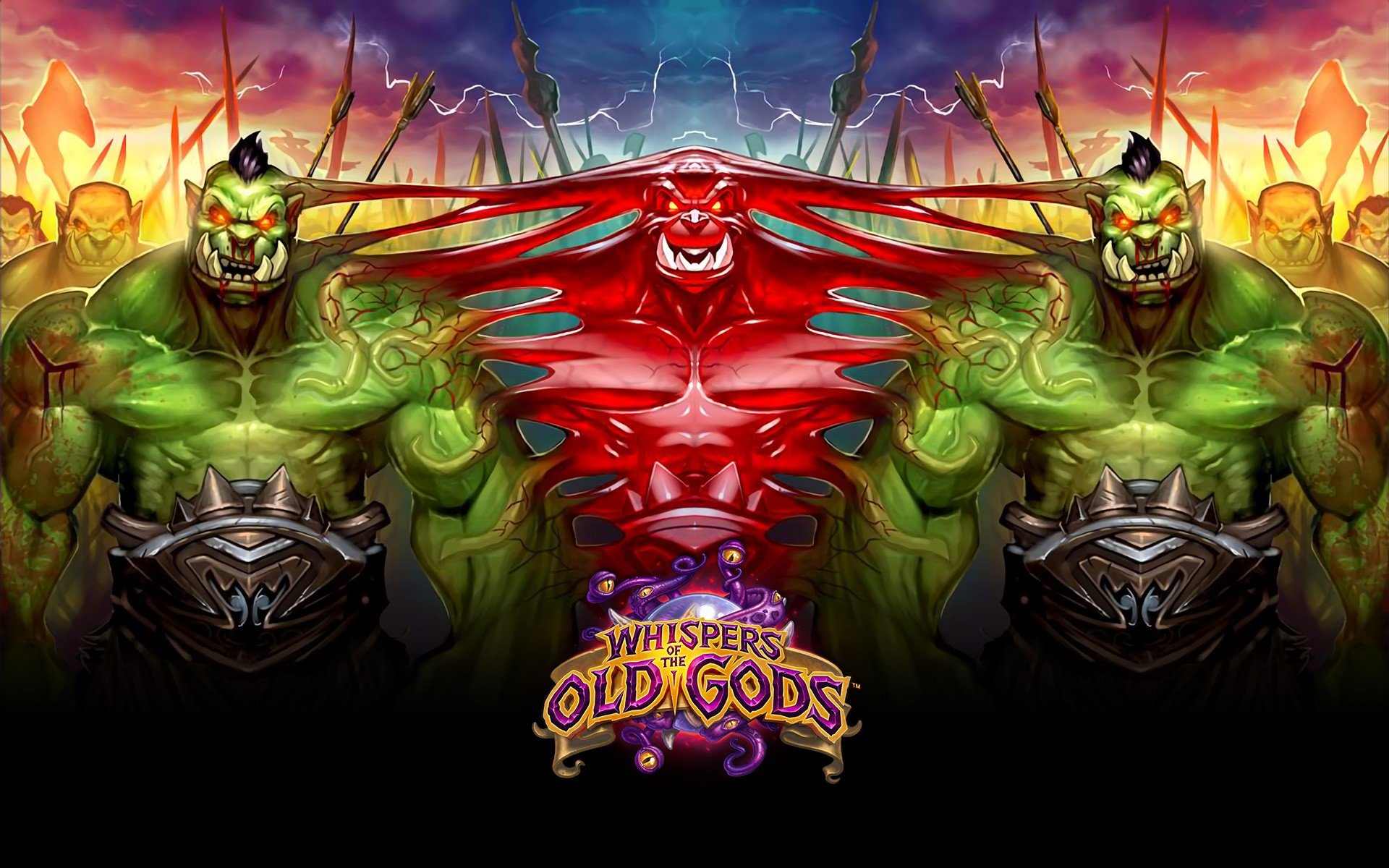 whispers of the old gods, Hearthstone Wallpaper