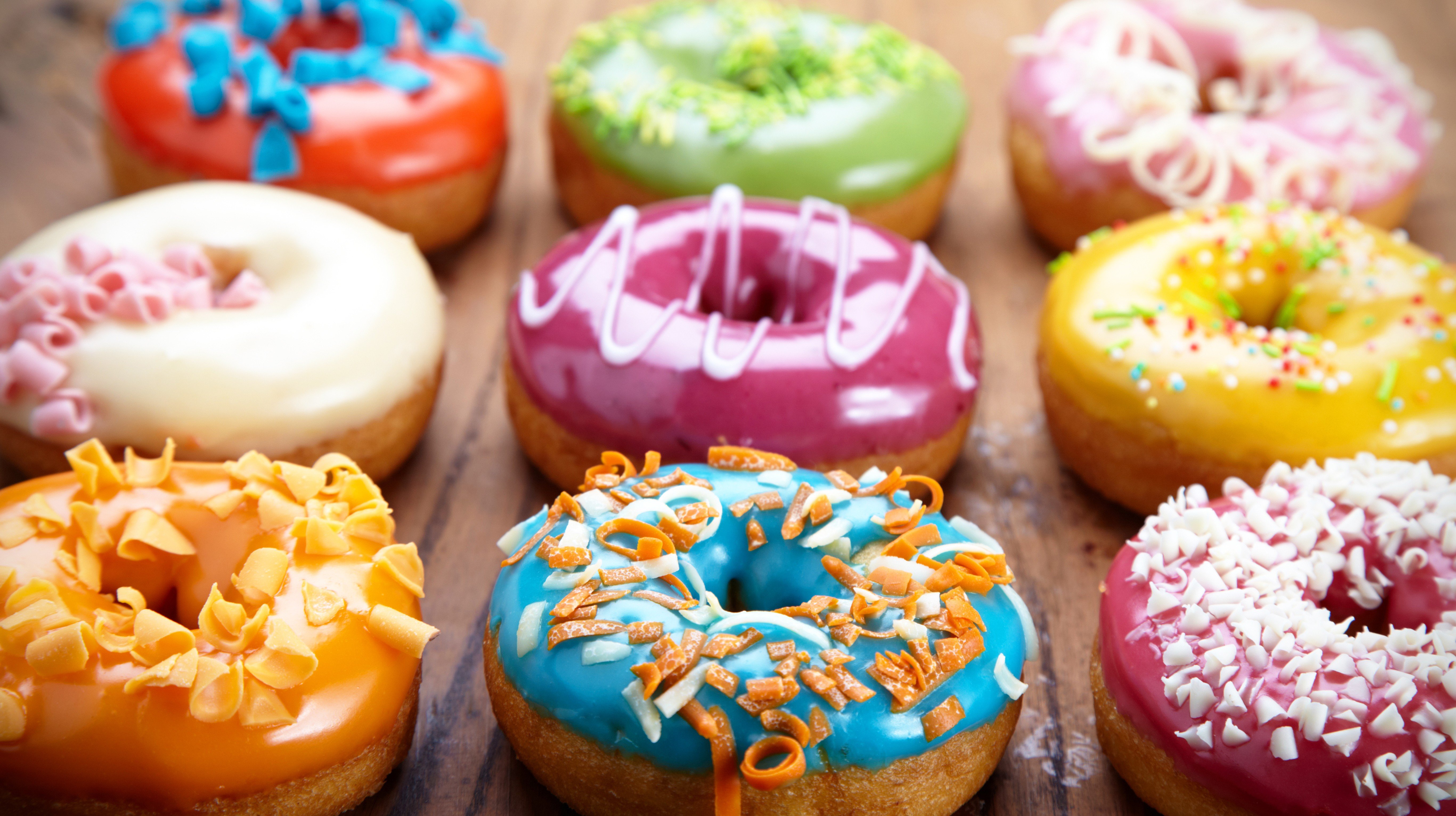 Doughnuts, Food Wallpaper