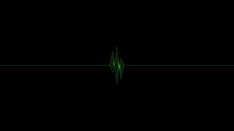 minimalism, Green, Black, Sound, Ekg HD Wallpaper Desktop Background