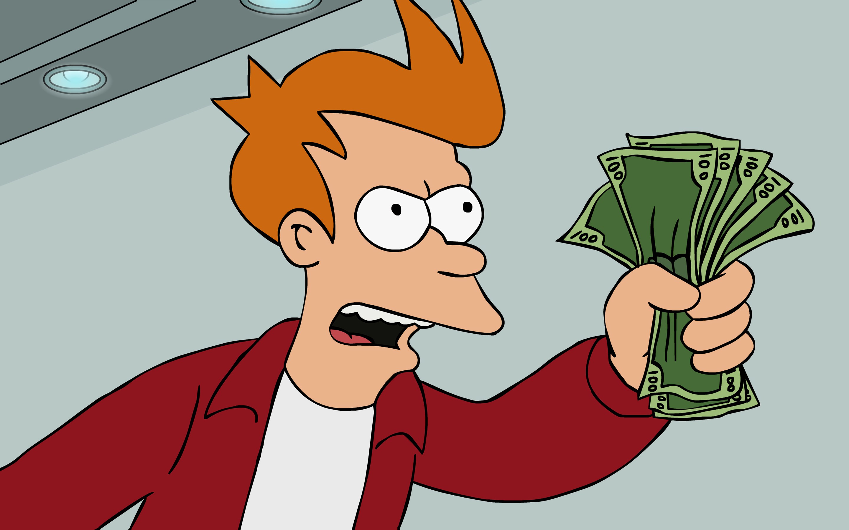 Philip J. Fry, Futurama, Memes Wallpaper