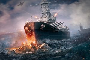 World of Warships, War, Ocean battle