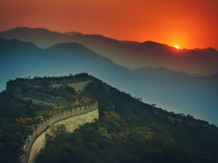 Great Wall of China HD Wallpaper Desktop Background