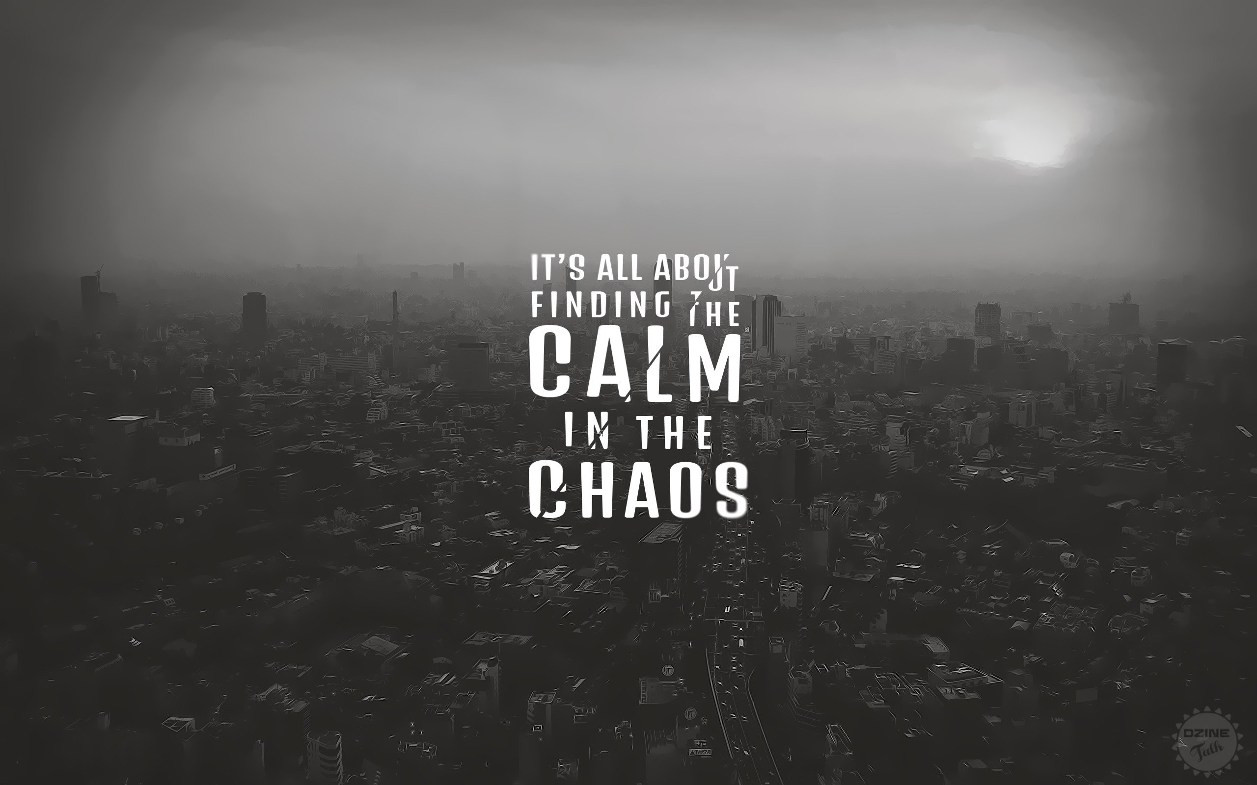 Calm Chaos Black White Dzine Wallpapers Hd Desktop And Images, Photos, Reviews