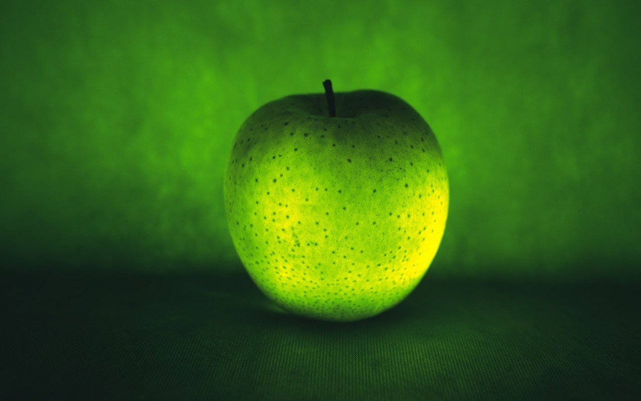 green, Apples Wallpaper