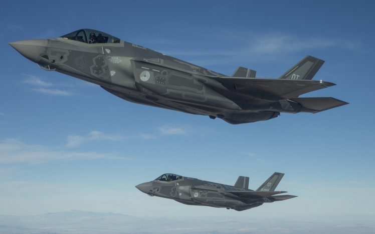 aircraft, Military aircraft, Lockheed Martin F 35 Lightning II HD Wallpaper Desktop Background