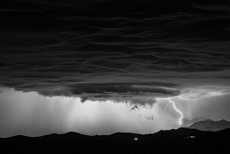 storm, Lightning HD Wallpaper Desktop Background
