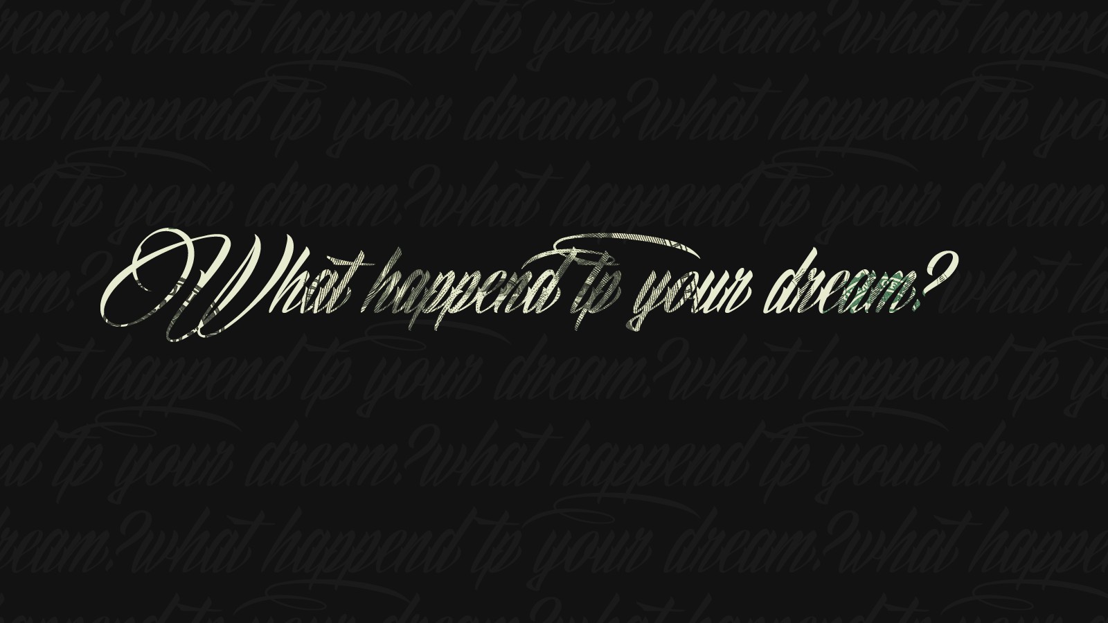 typography, Money, Questions Wallpaper