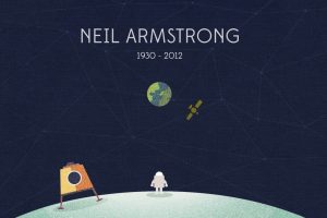 Neil Armstrong, Astronaut, Minimalism