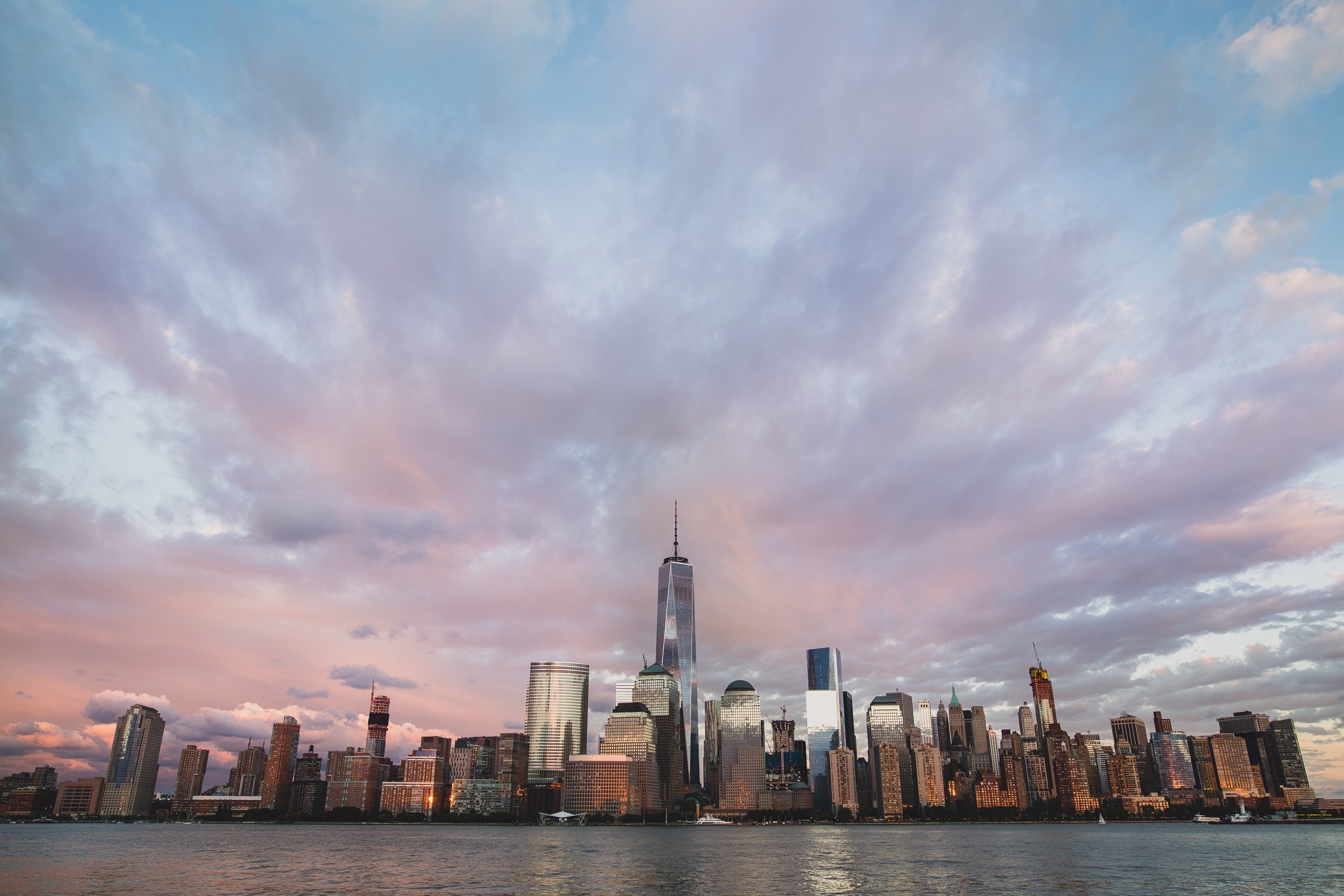 new york skyline freedom tower