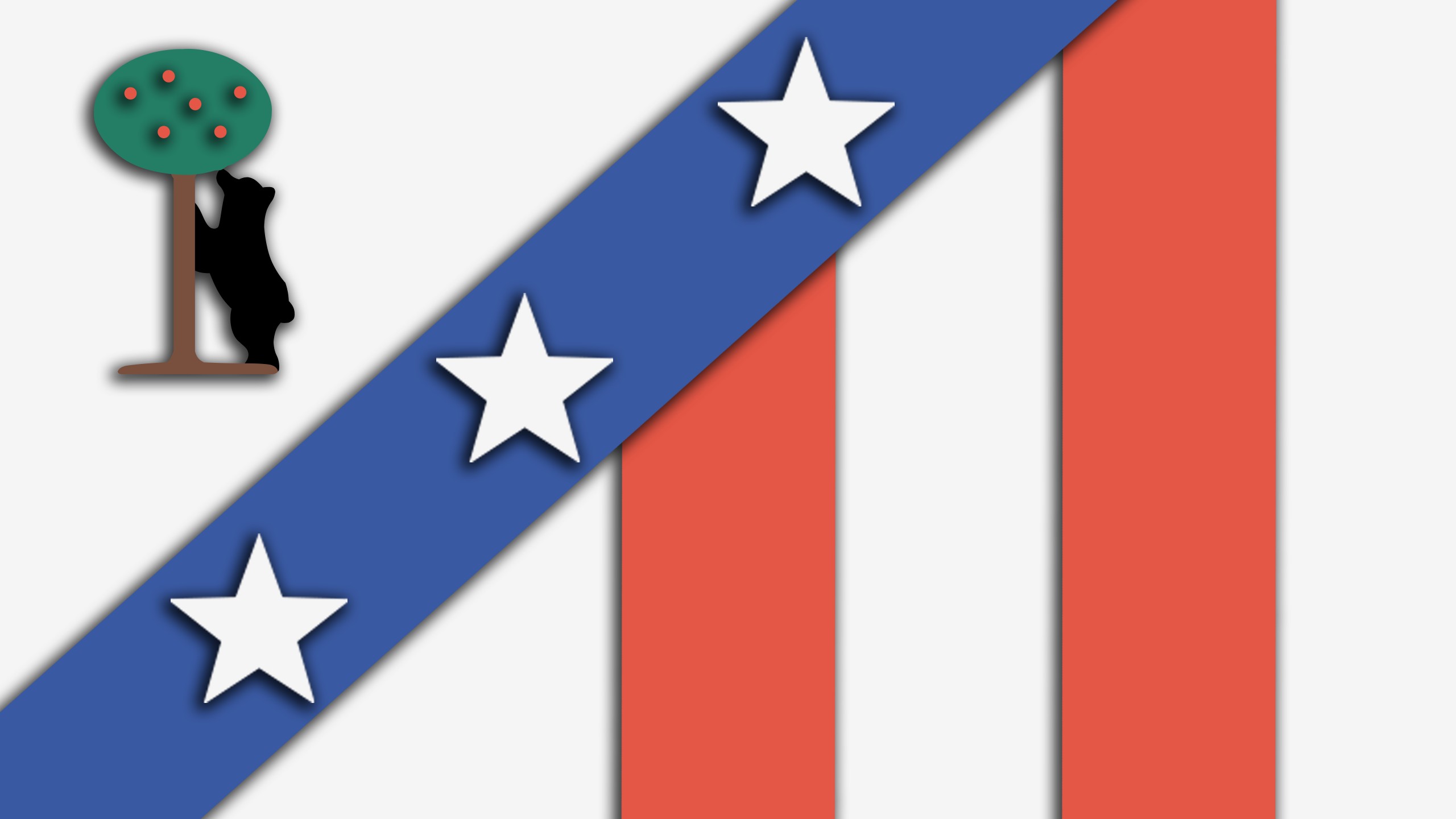 Atletico Madrid, Soccer, Soccer clubs, Sport, Sports, Material style, Sports club Wallpaper