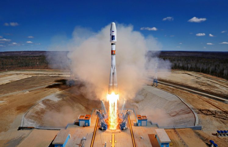 Roscosmos, Vostochny Cosmodrome, Soyuz HD Wallpaper Desktop Background