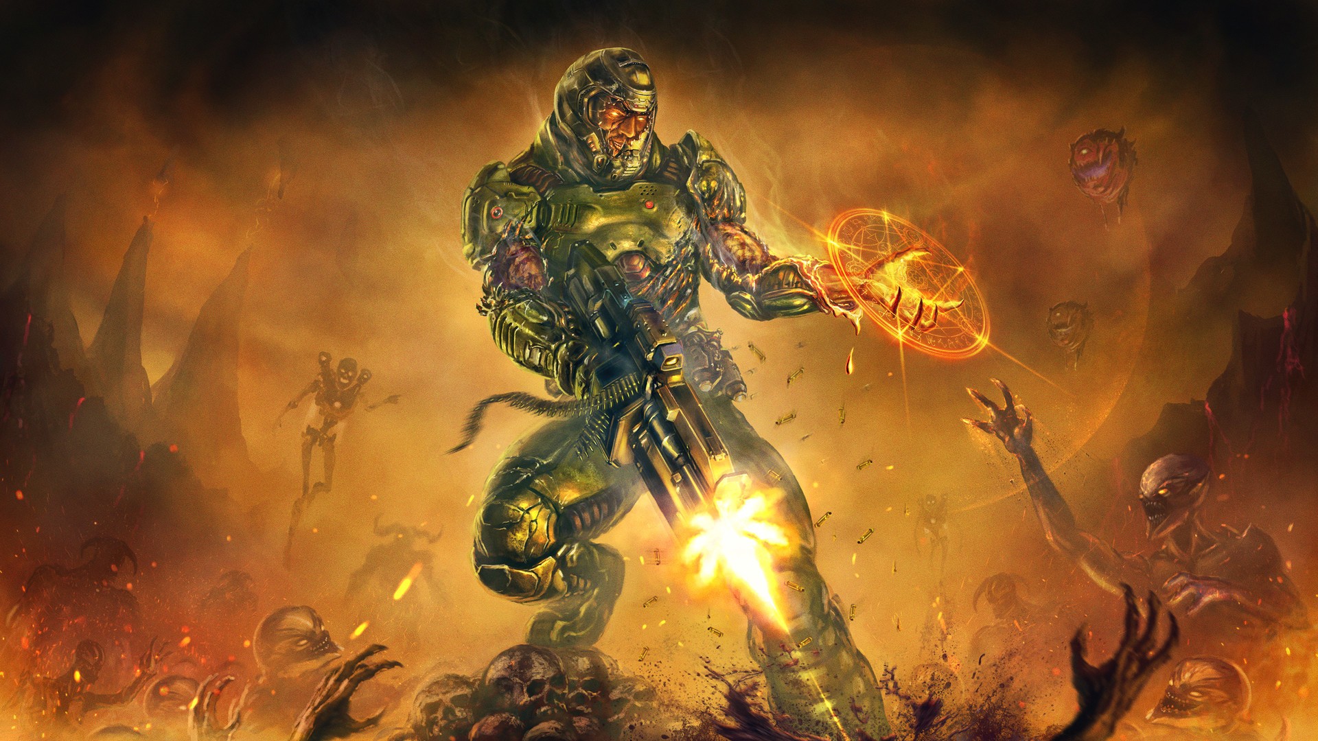 Doom (game), Doom 4 Wallpaper