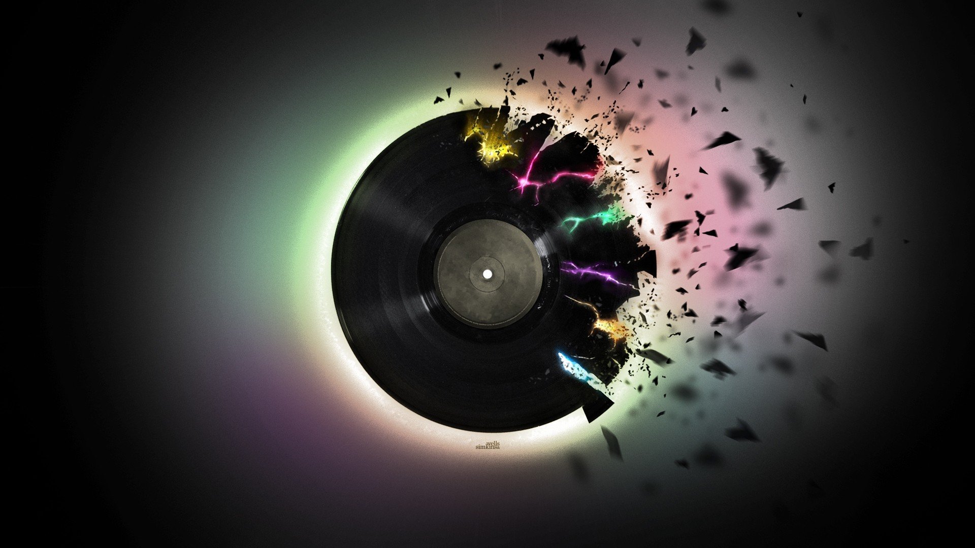 music, Vinyl Wallpaper