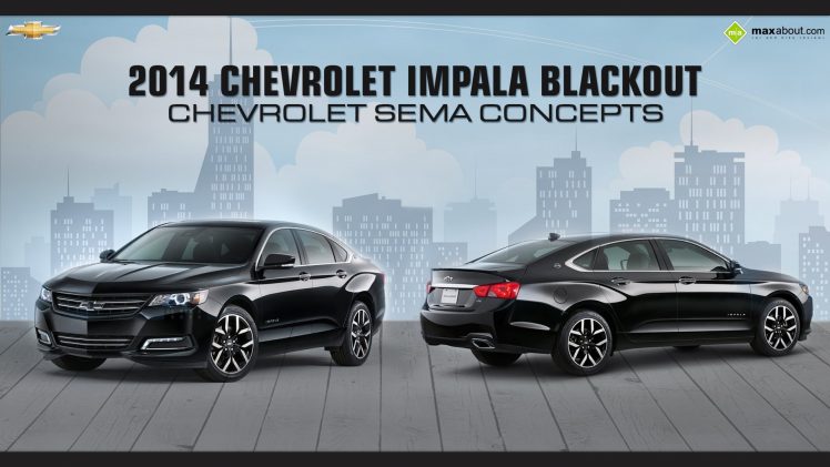 Chevrolet Impala, Impala, Chevy, Midnight, Blackout HD Wallpaper Desktop Background
