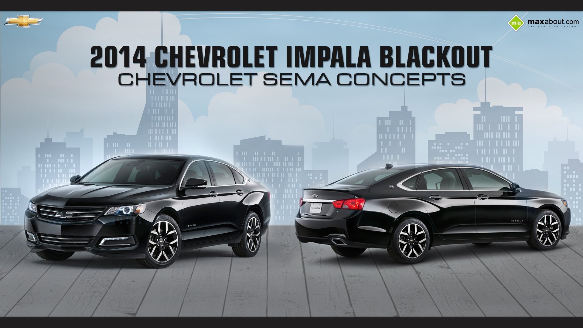 Chevrolet Impala, Impala, Chevy, Midnight, Blackout Wallpaper