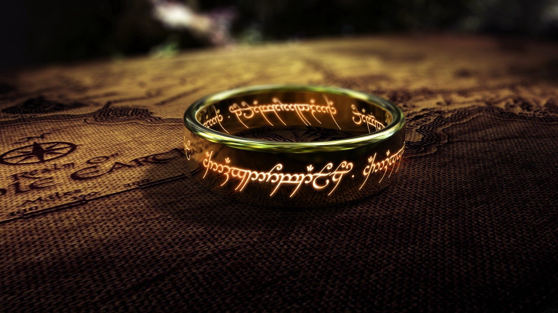 Sauron, The One Ring Wallpaper