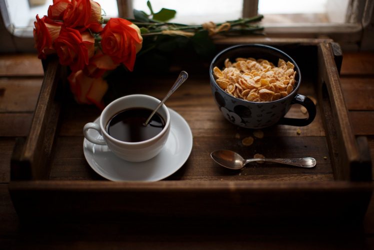 breakfast, Coffee, Food HD Wallpaper Desktop Background