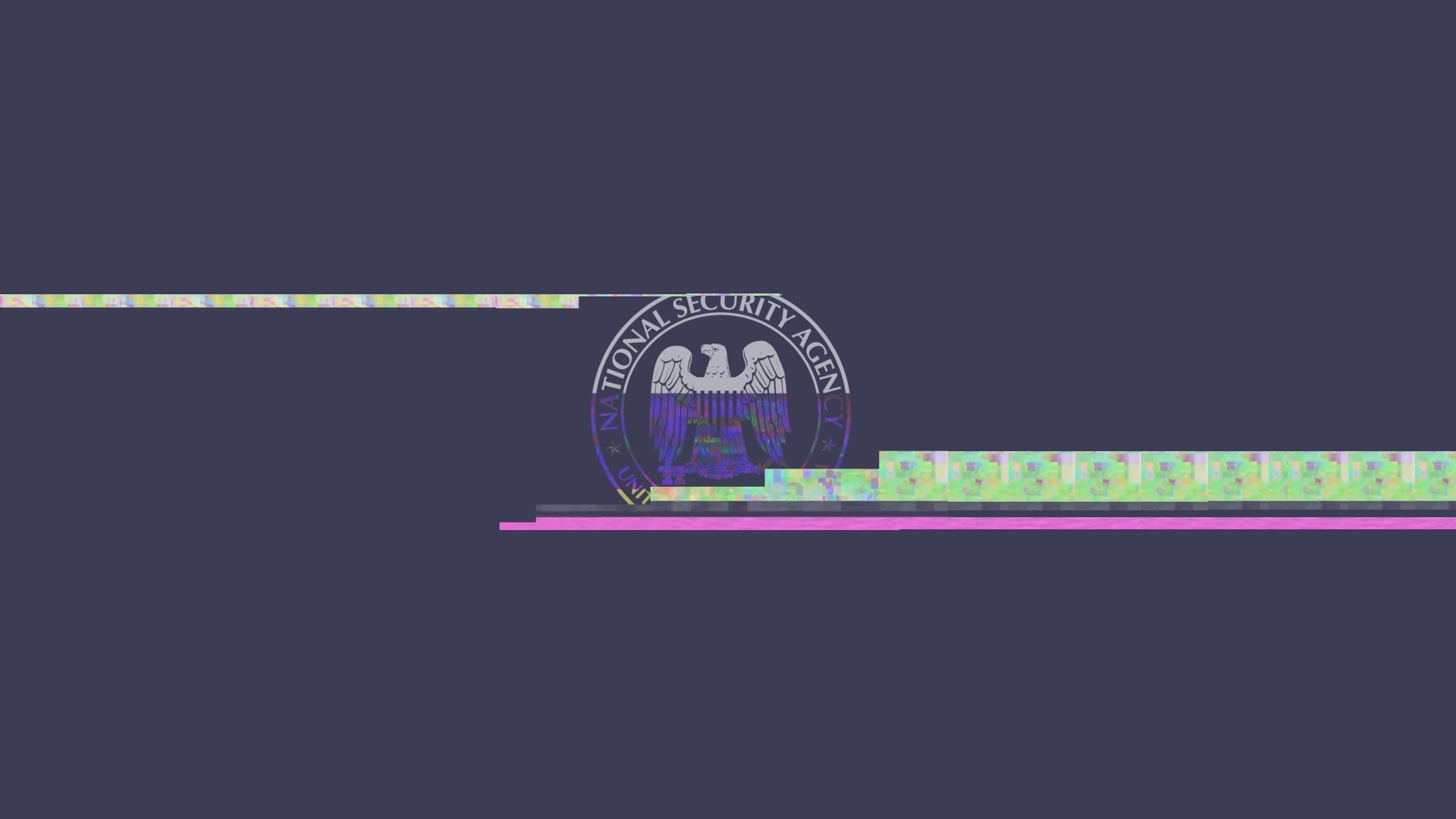 NSA, Security, Glitch art Wallpaper